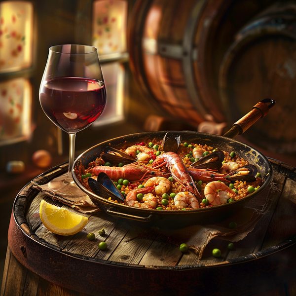 Accords parfaits : vin et paella en harmonie