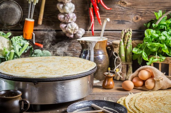 En quoi consiste le culottage d'une crêpière ?